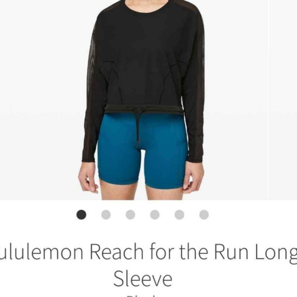Lululemon Reach for the run long sleeve Black 4
